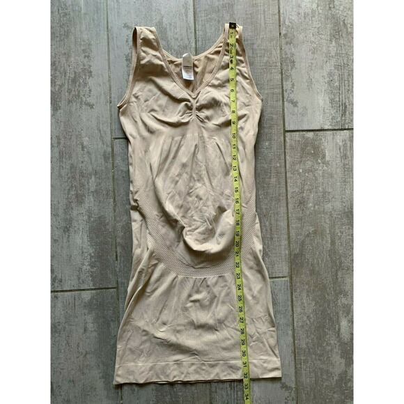 KHAYA Casual Stretch Maternity Dress V-Neck Slip Bodycon Smoothing Shaping M - Picture 9 of 11